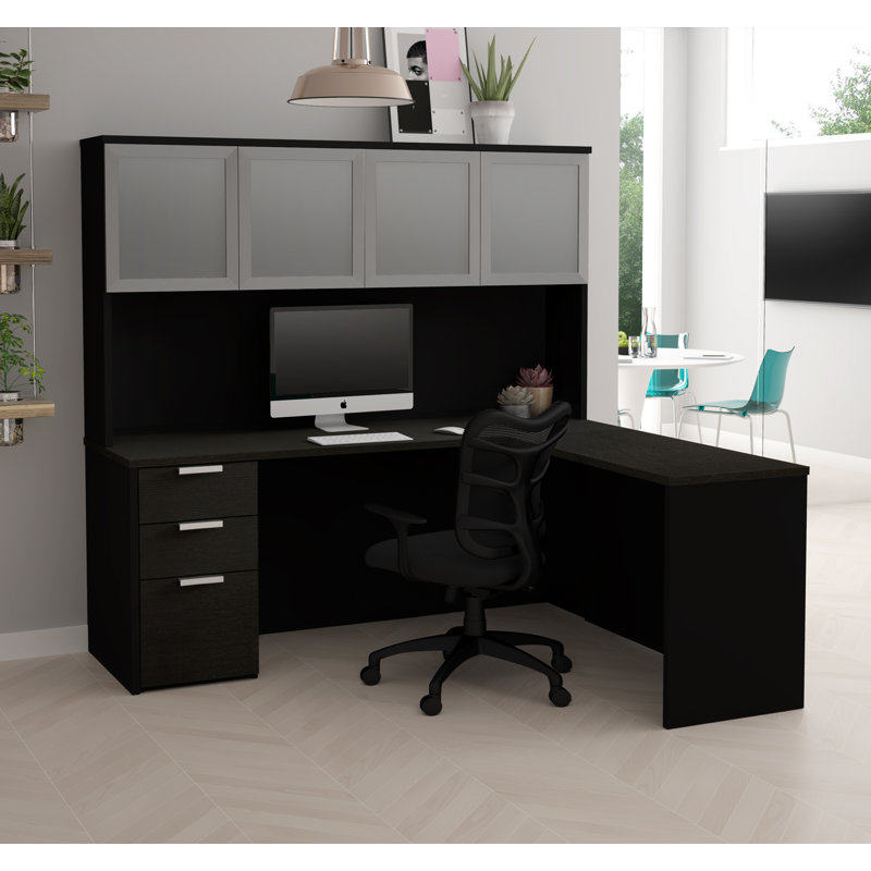 Upper Square Kadian Contemporary Reversible LShape Corner Desk with
